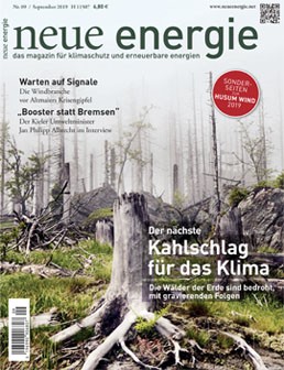 Cover neue Energie - Ausgabe 09 / 2019